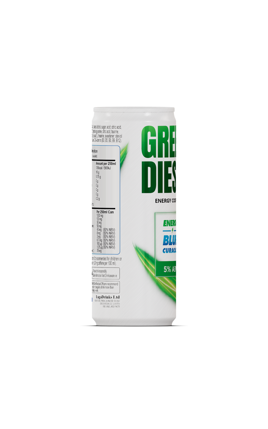 Green Diesel Cocktail 5% ABV 250ml