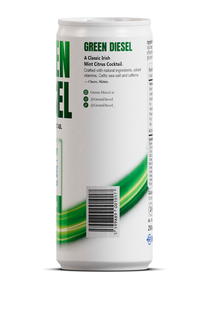 Green Diesel Cocktail 5% ABV 250ml