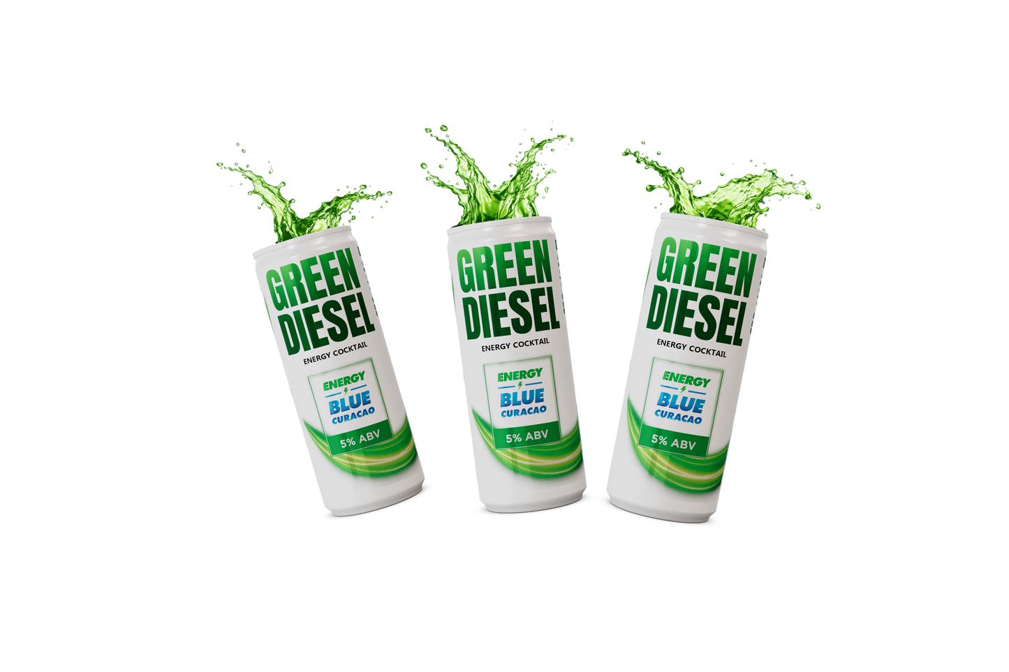 Green Diesel Cocktail 5% ABV 250ml